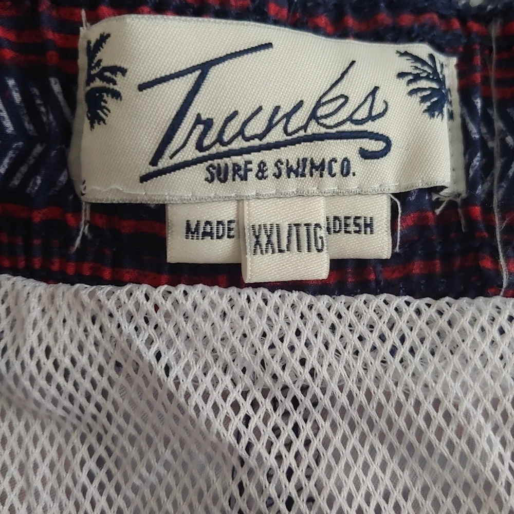 Trunks Swim Trunks Bathing Suit Mens XXL Netting Pockets